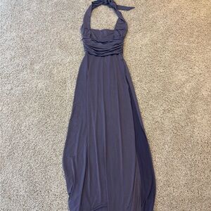 Lucy in the Sky Lavender Halter Maxi Dress